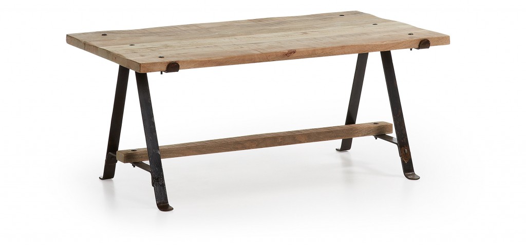 mesa madera industrial