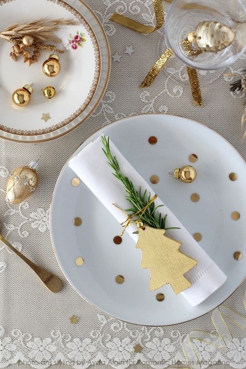 decoracion-mesa-navidad-dorado